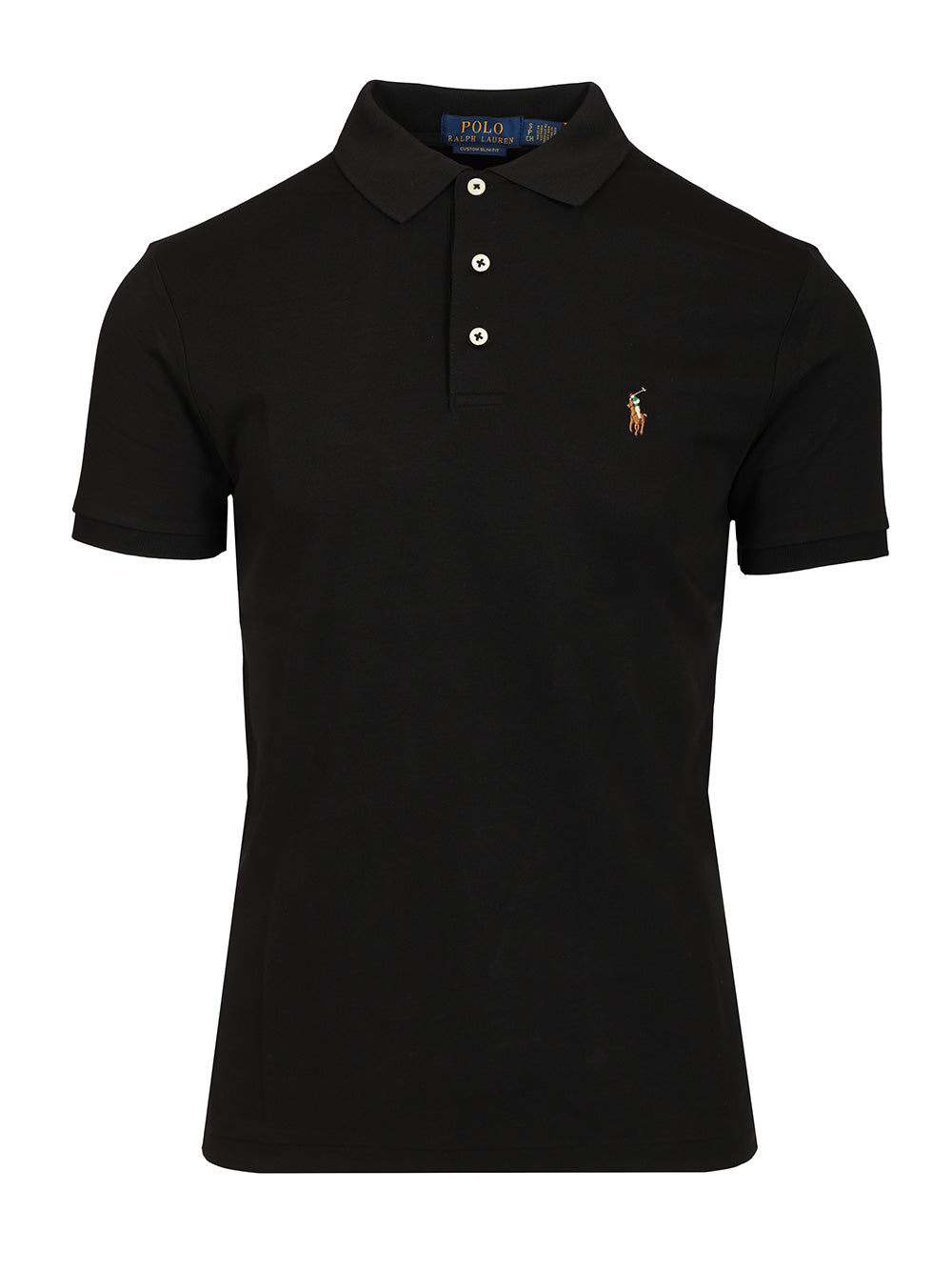 Polo Ralph Lauren Slim Fit Polo shirt - Black | 0bc3a8c4c23d67482efadde709ff04000492586e