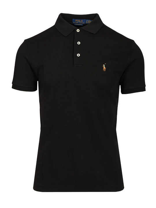 Slim Fit Polo Shirt Black