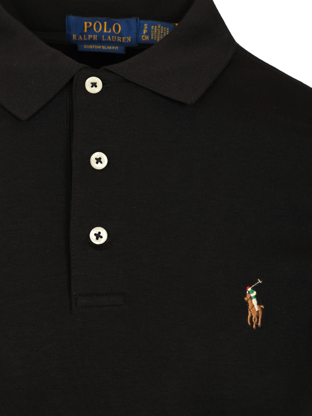 Polo Ralph Lauren Slim Fit Polo shirt - Black | 856ed3a708fe9573f891ea40f47481b26f10950f