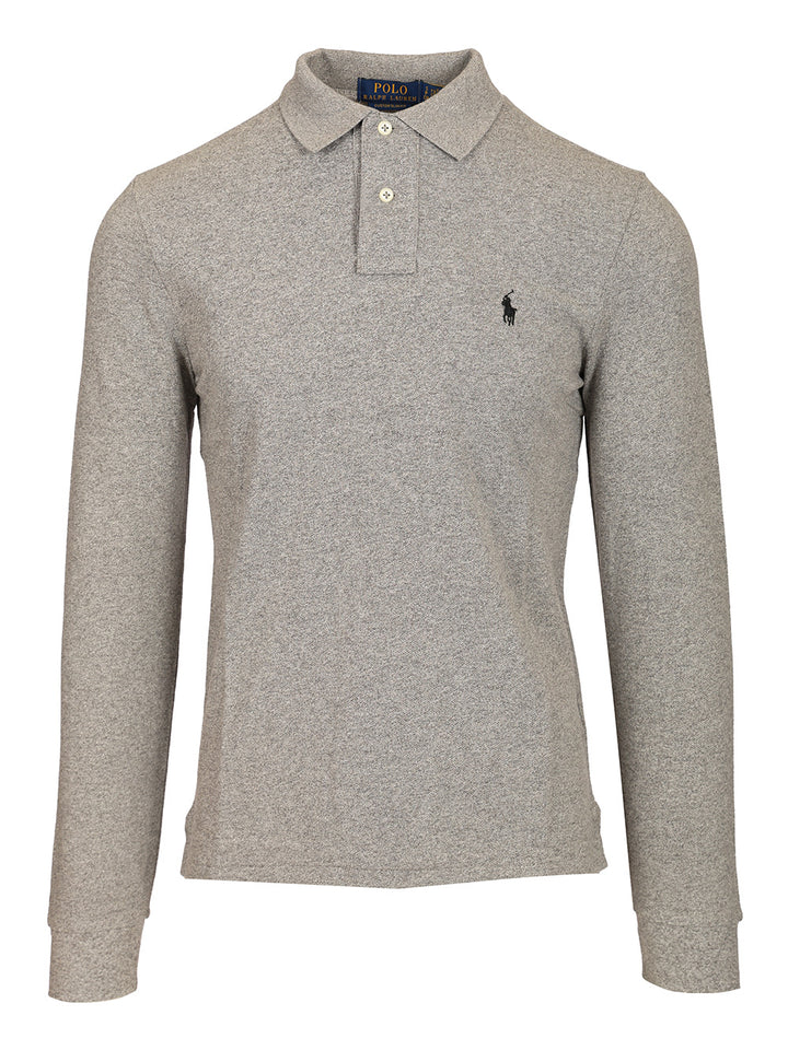 Polo Ralph Lauren Slim Fit Shirt Polo shirt - Grey | 93d10ed0c2bf7f262d10906c790fbf9cb4a45d23