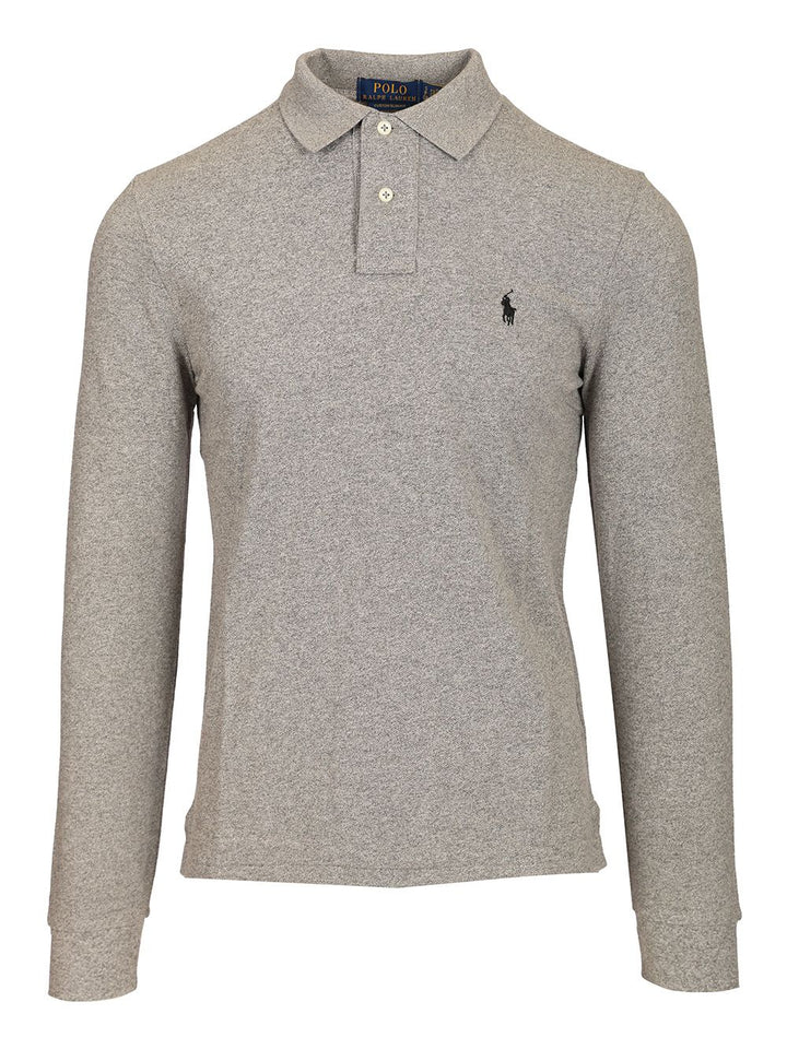 Polo Ralph Lauren Long-Sleeved Polo shirt - Grey | d738cbc5289b09cb4b2eb7ad478db7d1c130e46a