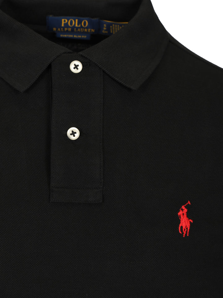 Polo Ralph Lauren Slim Fit Shirt Polo shirt - Black | 5b560166b3bdc6df2e3e508e95cff9db80ecf7b3