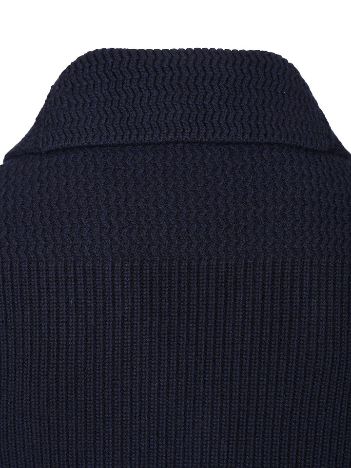 Tom Ford Cashmere Cardigan Knitwear - Blue | 41bb6d833c88edae801f61845c116d52b52dae14