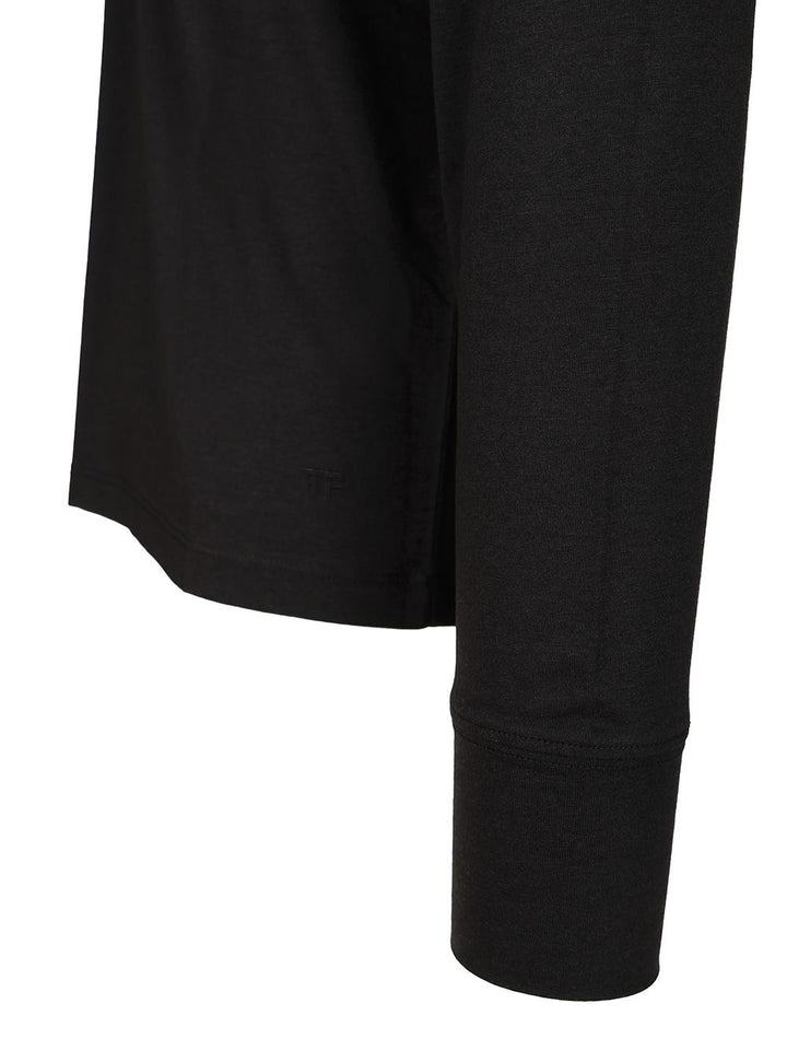 Tom Ford Long-Sleeved T-Shirt - Black | dbfeb722458a1d7614be5b711f246ca02c18f95b
