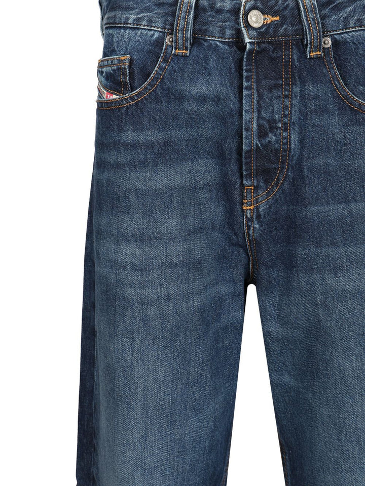 Diesel Relaxed Fit Jeans - Blue | d890c3e08911362403ead9d3375088f8c7dacd83