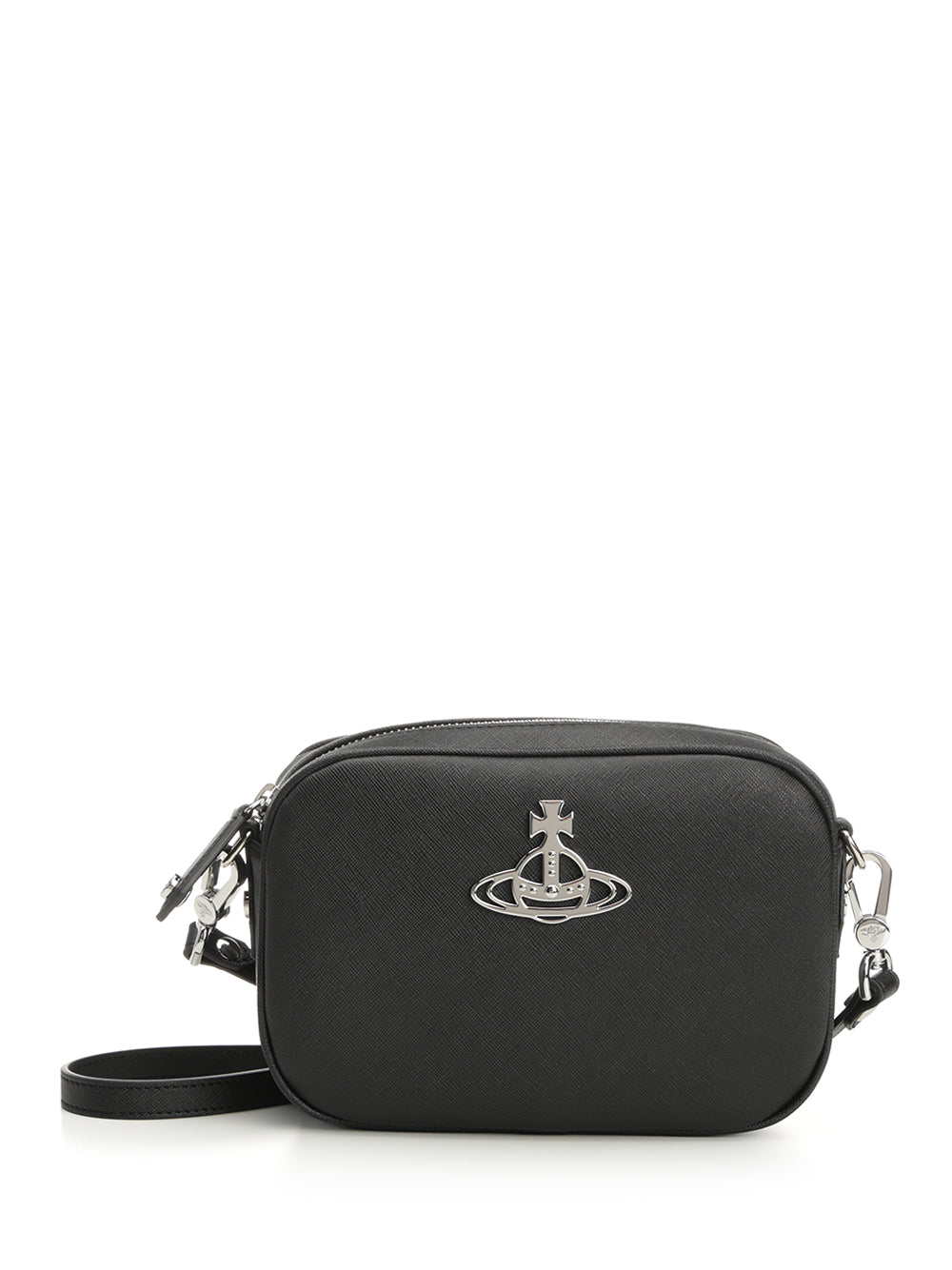Vivienne Westwood Anna Crossbody Bags - Black | 543dd6d0c6fa8ca136a4f9b67cea6ebb14414c71