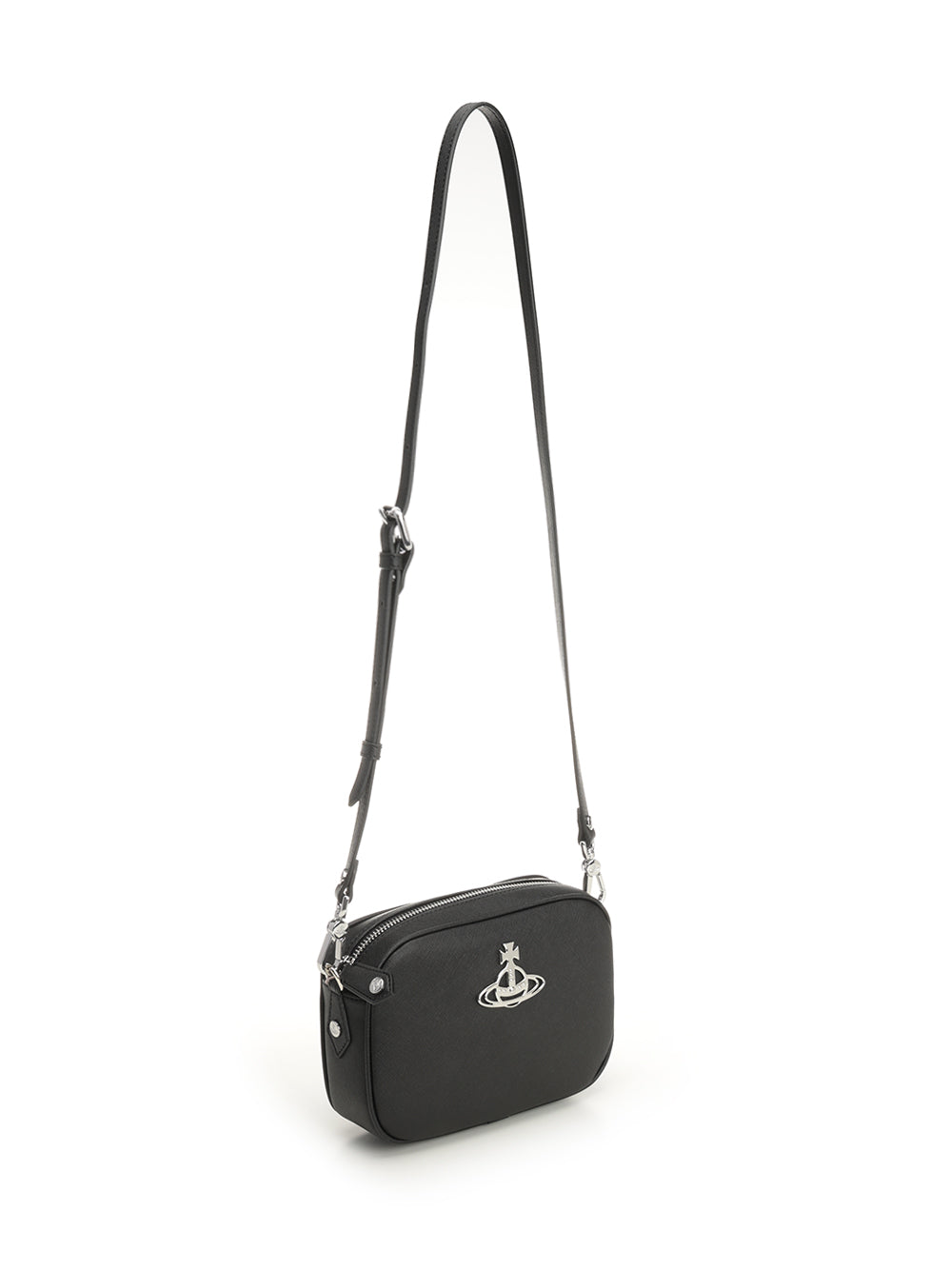 Vivienne Westwood Anna Crossbody Bags - Black | 0ac0e7e3d0491d0eb0a081b0c4b966e8fd744aa2