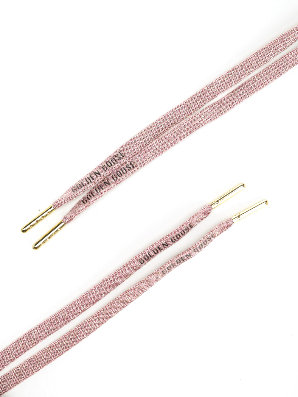 Golden Goose Deluxe Brand Lurex Laces Beauty - Rose | 6ae885e69ec94eaec872993403217f3e8487648b