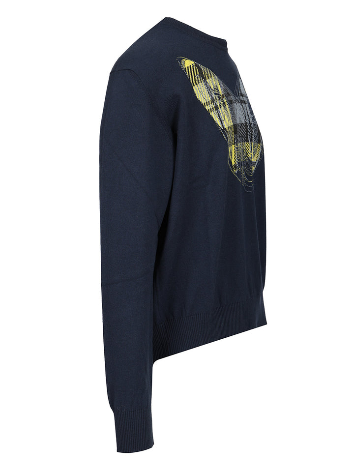 Vivienne Westwood Chaos Knitwear - Blue | ebabe9970e154e453a5b1b9cbd44fb184487046f