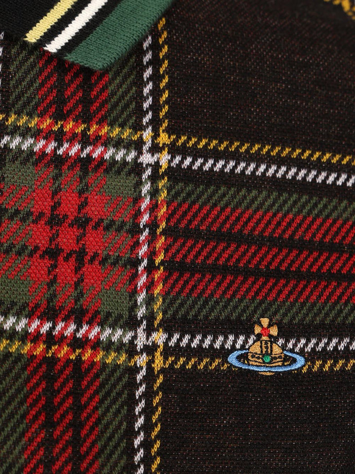 Vivienne Westwood Tartan Polo Polo shirt - Red | 30f5b59c7601d727731c4c6737e5ab2cf58934ea