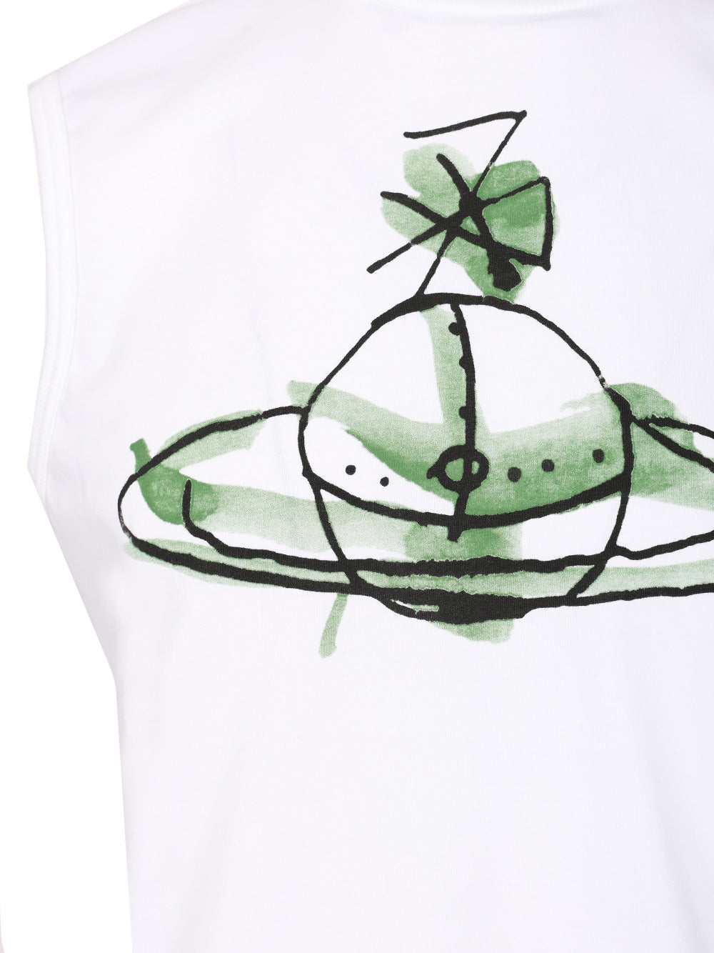 Vivienne Westwood Sleeveless T-Shirt - White | 03a5aa924e578772d099e34d72c9bddf174a5286