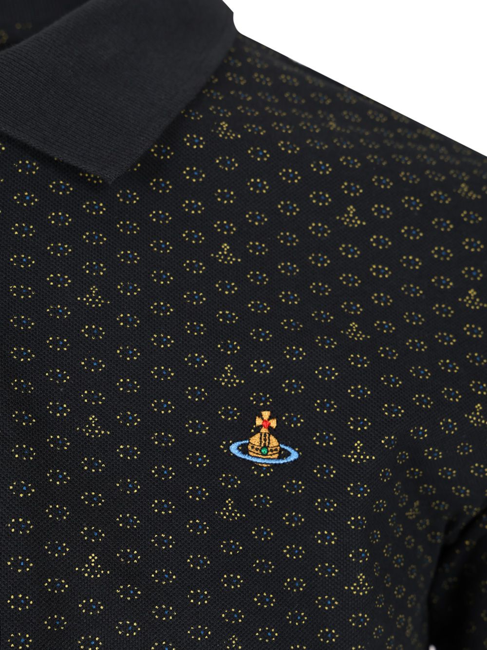 Vivienne Westwood Polka Dot Polo Polo shirt - Grey | 4f9aed07f7377d3e7ad08682a7751c0ad833774d