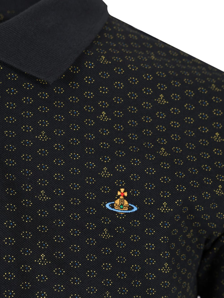 Vivienne Westwood Polka Dot Polo Polo shirt - Grey | 4f9aed07f7377d3e7ad08682a7751c0ad833774d