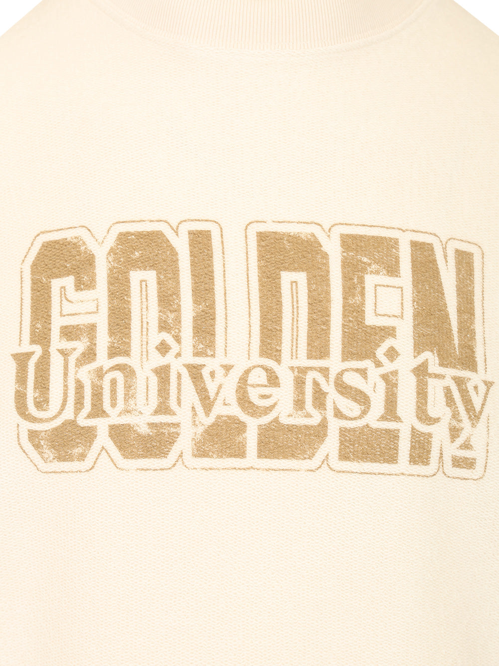 Golden Goose Deluxe Brand Cotton Sweatshirt Sweatshirts - Beige | cb4aaaf028f5334d7acaf50be36da771538448ba