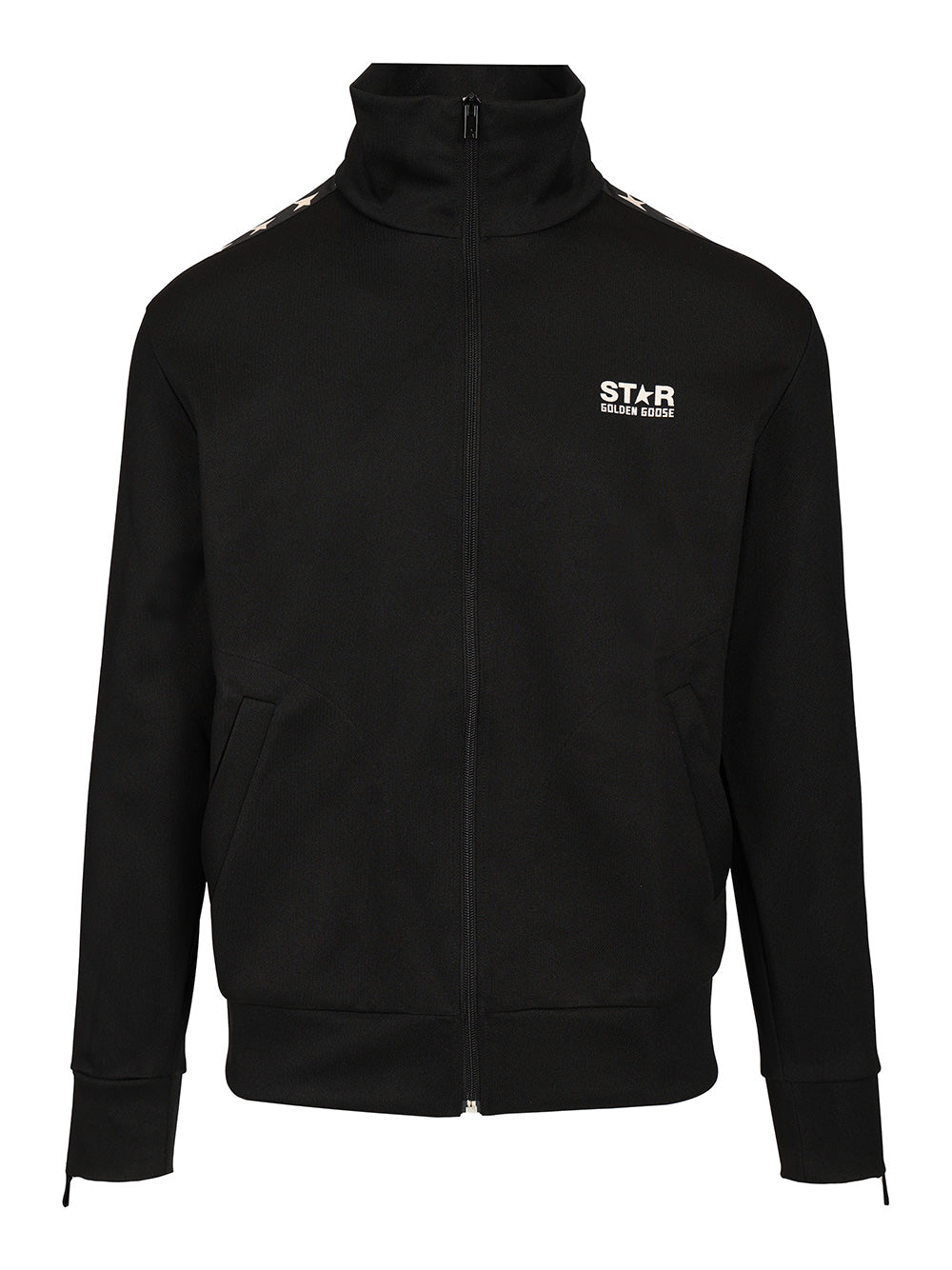 Golden Goose Deluxe Brand Track Jacket Jackets - White | 62284832d78785b134b5a6201554eddc0032fa2a