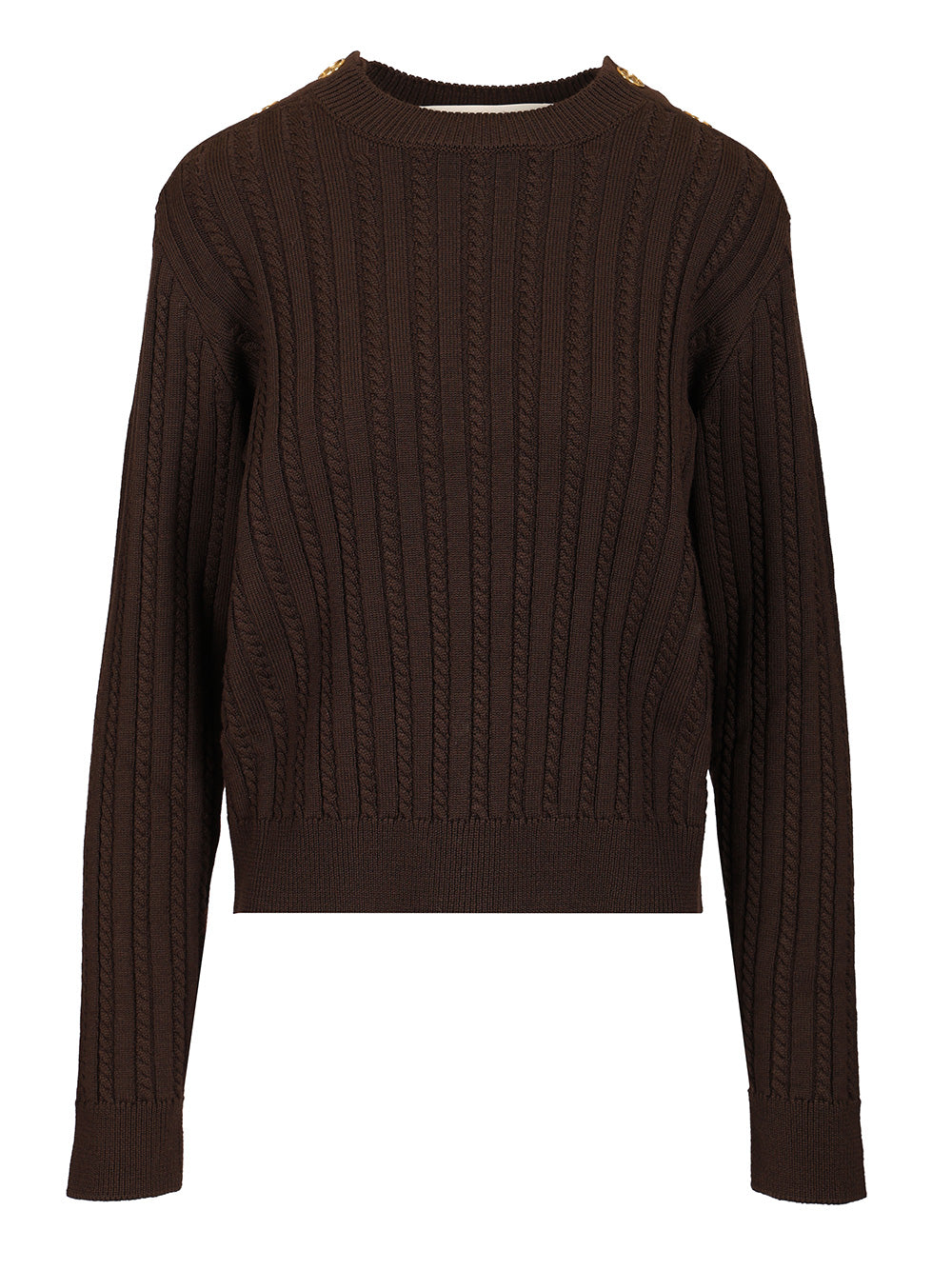 Golden Goose Deluxe Brand Cable-Knit Sweater Knitwear - Brown | d26191807823ca51eb155e377c213f03d66b46cb