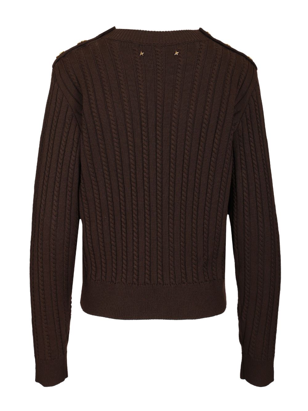 Golden Goose Deluxe Brand Cable-Knit Sweater Knitwear - Brown | 9827b1f94c228797b6de8a591d1a5062df87eefc
