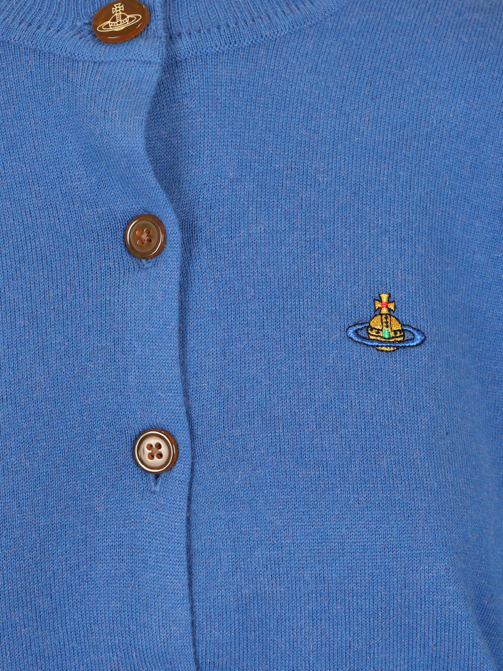 Vivienne Westwood Bea Knitwear - Blue | 2b8b95c720233a3117ea0444d84b7cdba9f23772