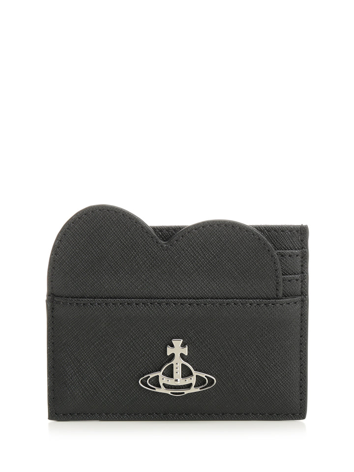 Vivienne Westwood Heart Small leather goods - Black | 21eb4aa16be78675b26dea522b4a4eaf183aa2c9