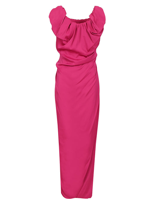 Long Ginnie Amber Dresses Violet