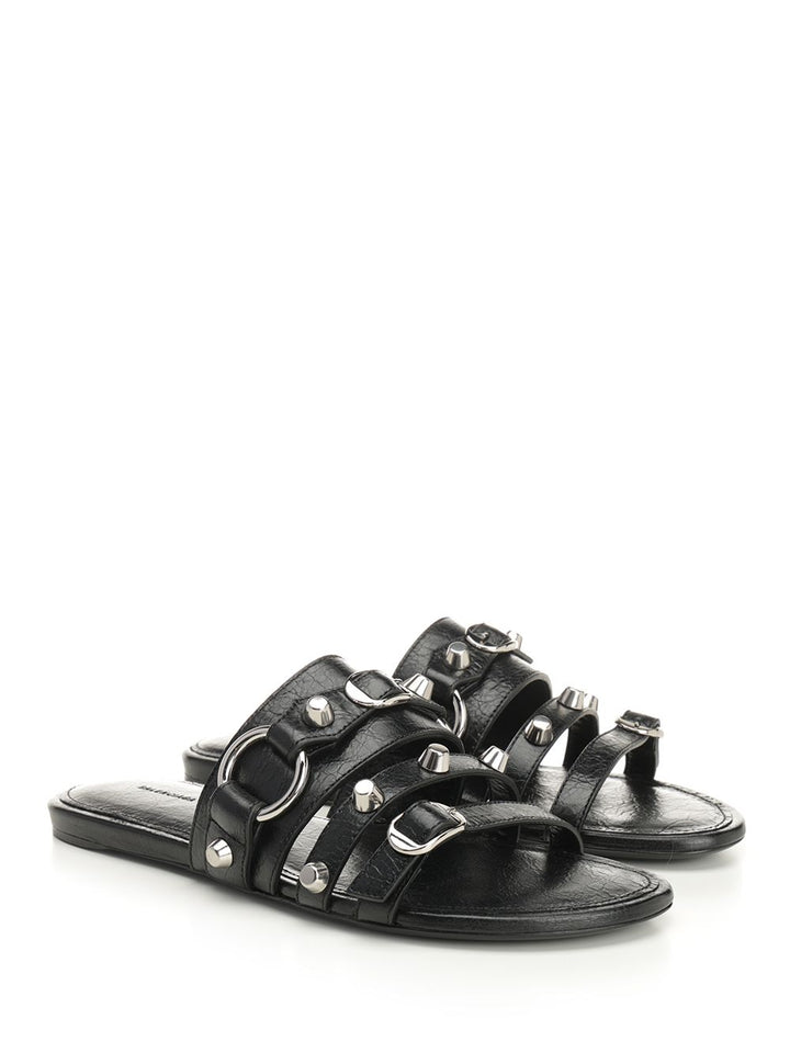 Balenciaga City Sandals - Black | 69bde33d02d905c988ad68c7de92d1c7330eed86