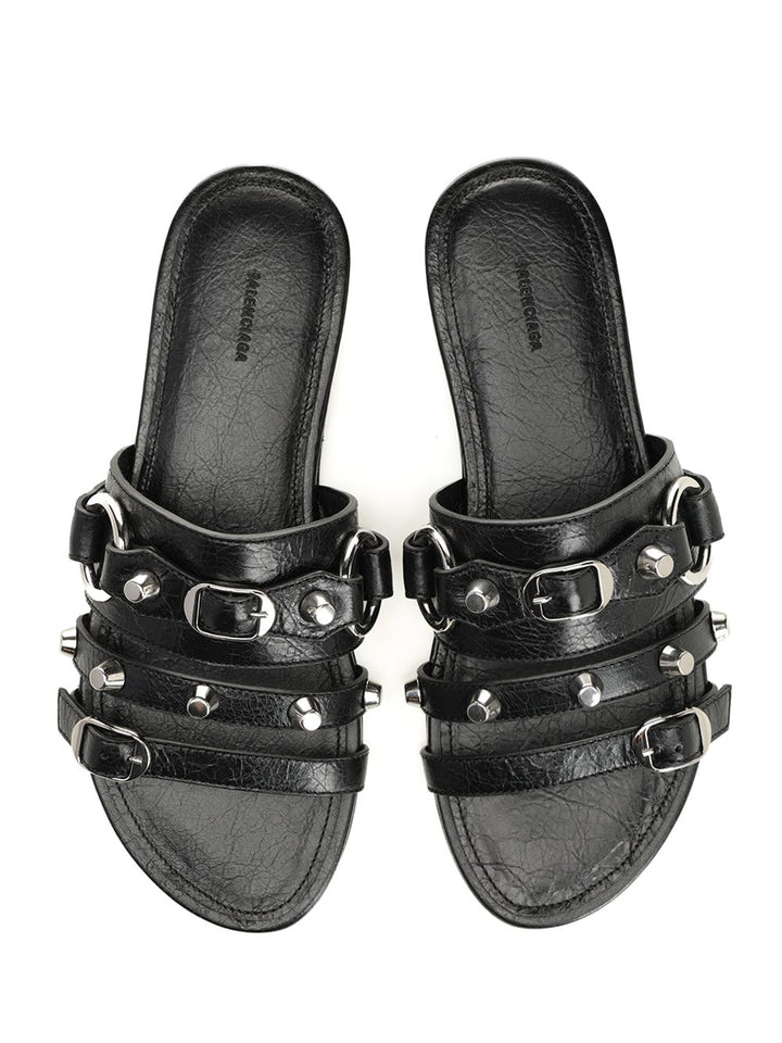Balenciaga City Sandals - Black | fc2f298063a514a1200235dbd68f0cdac7705c52