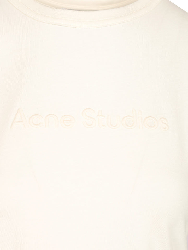 Acne Studios Organic Cotton T-Shirt - White | 5109aea05f0febef84fdc0c4470ace172a85e555