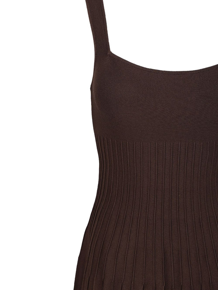 Staud Ellison Dresses - Brown | 8f49bbe4935cda5e057169cc6d8897c806c4e65e