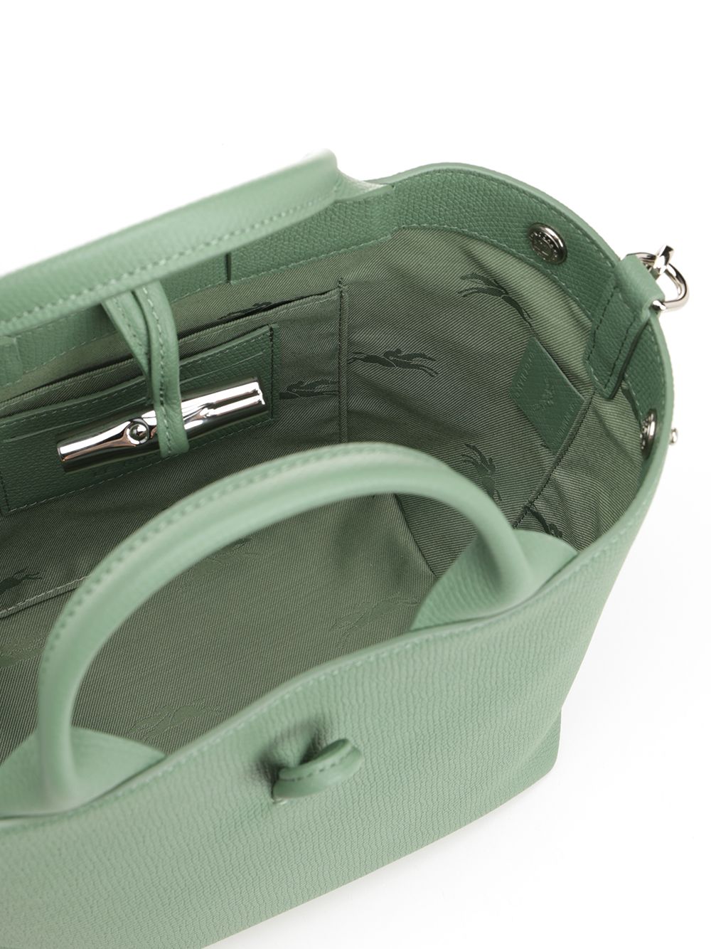 Longchamp Paris Le Roseau Handbags - Green | 3e21aa27f2d1252370ab91ad3c68b8748581697e