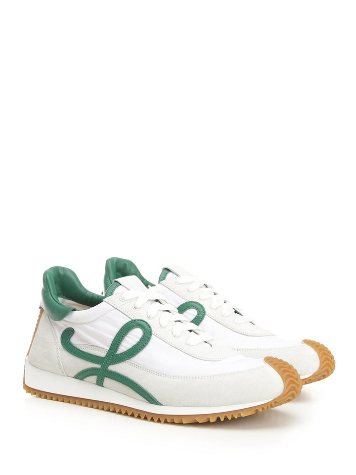 Loewe Flow Runner 2.0 Lace-Up Shoes - White | 92a4d97481ff95893da8d89277ccaad31798742a