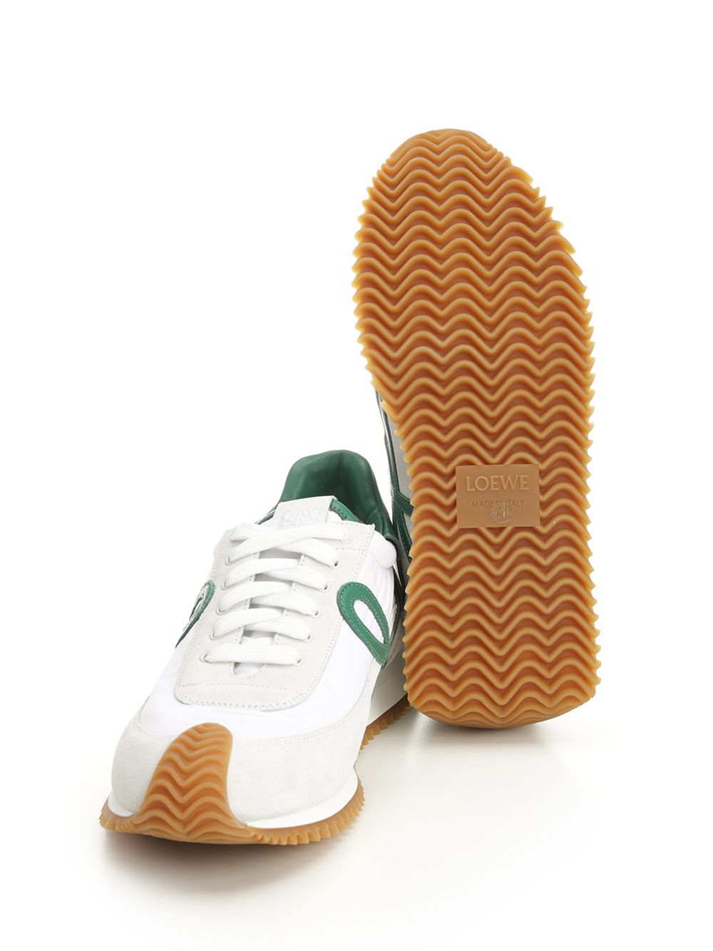 Loewe Flow Runner 2.0 Lace-Up Shoes - White | fc90376da4ace4af2479e1836c5aa06e7d6d75dd