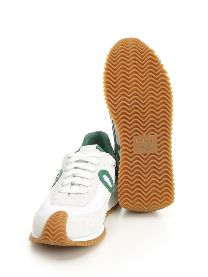 Loewe Flow Runner 2.0 Lace-Up Shoes - White | fc90376da4ace4af2479e1836c5aa06e7d6d75dd