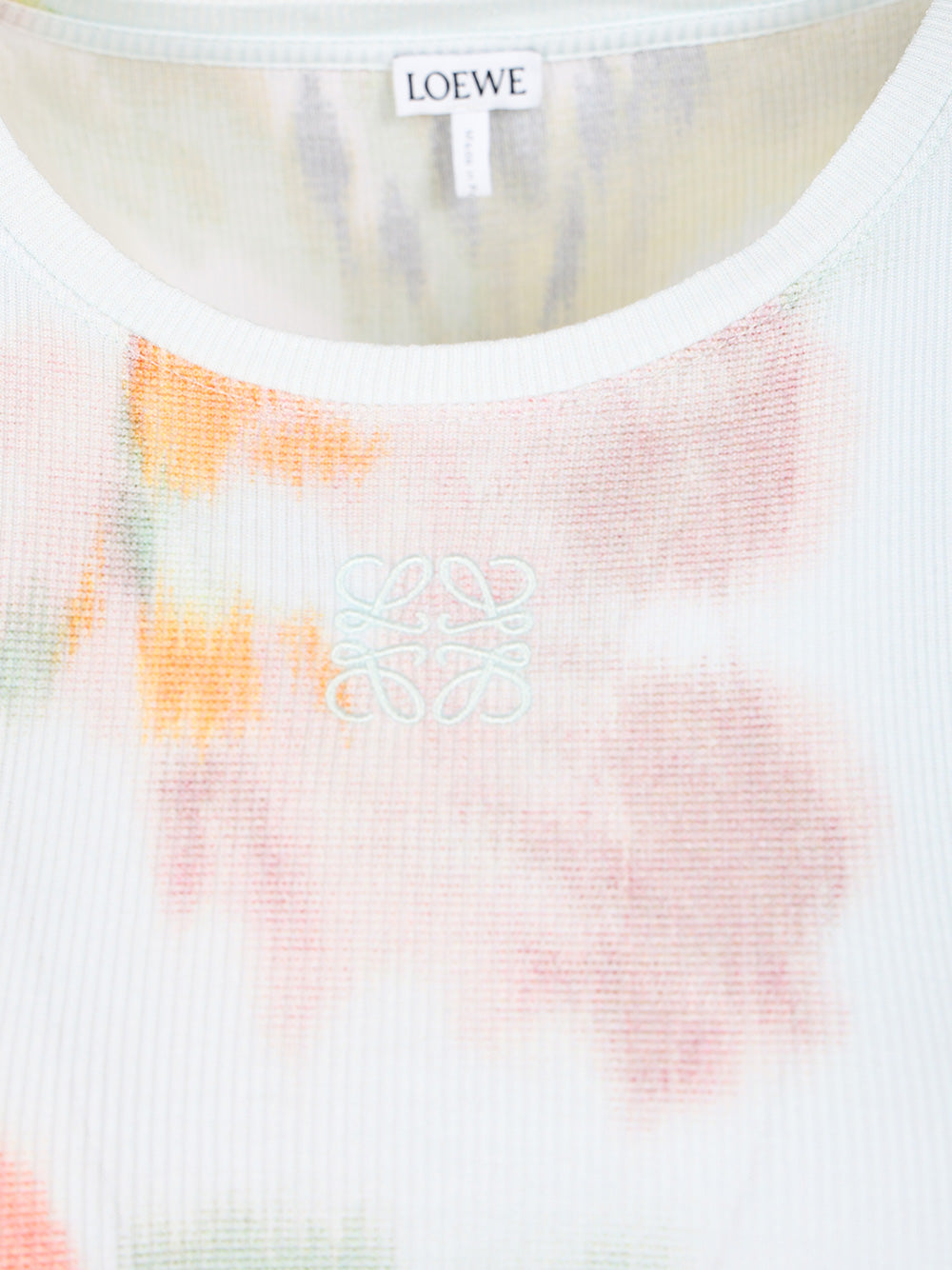 Loewe Ribbed Cotton And Silk Dress Dresses - Blue | 8da900702b731a09f25167e362cf5385ad056918