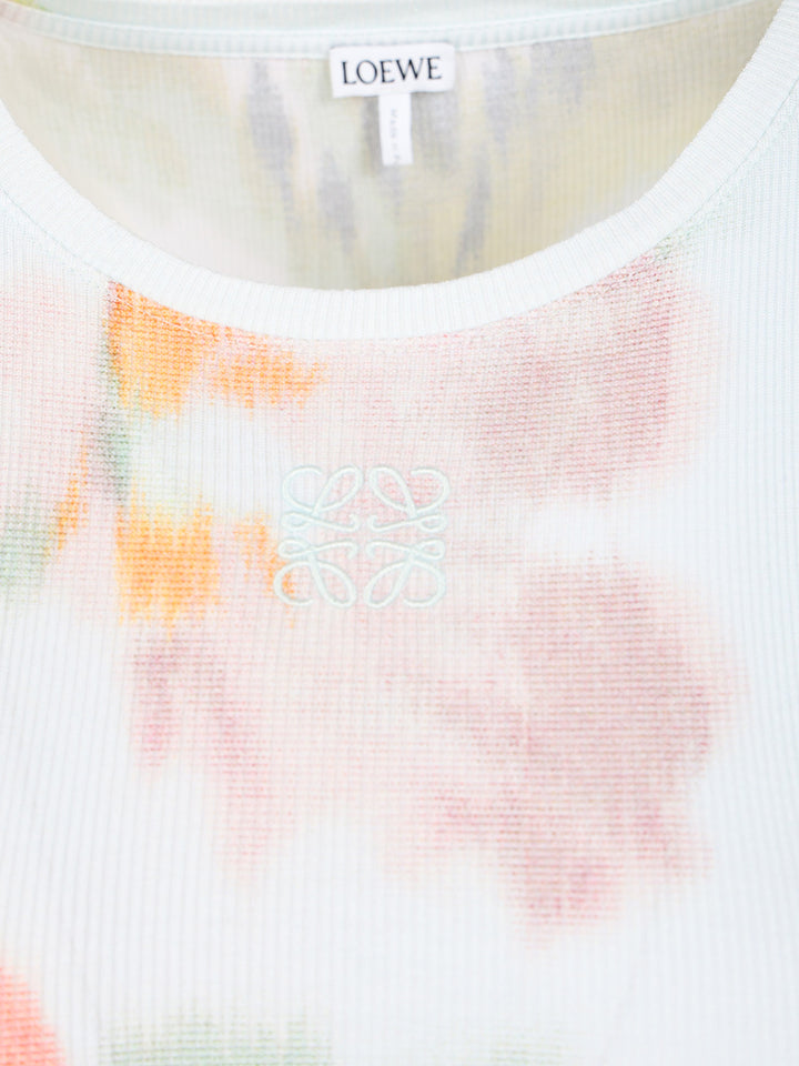 Loewe Ribbed Cotton And Silk Dress Dresses - Blue | 8da900702b731a09f25167e362cf5385ad056918