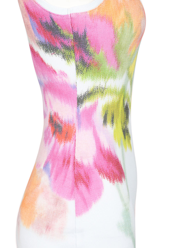 Loewe Ribbed Cotton And Silk Dress Dresses - Blue | a53b4d8d784a8d79e837c6448a7cb23825d843ff