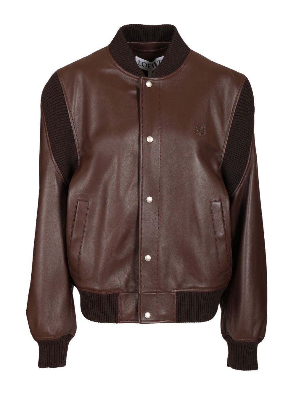 Loewe Lambskin Jacket Jackets - Brown | fca29c6869b102cb3d5f29859a739acec0fa4f93