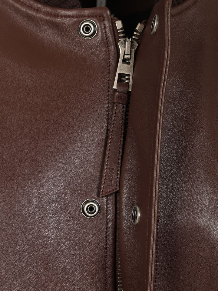 Loewe Lambskin Jacket Jackets - Brown | 3dcf85564bbc27f997fd9bdddf23a14e86c0d314