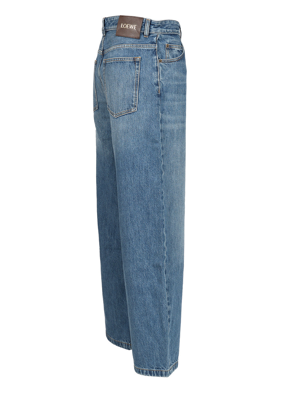 Loewe Cotton Denim Jeans - Blue | e7c6c3da011ef4bc5609e60e3c094ae71f89dba5