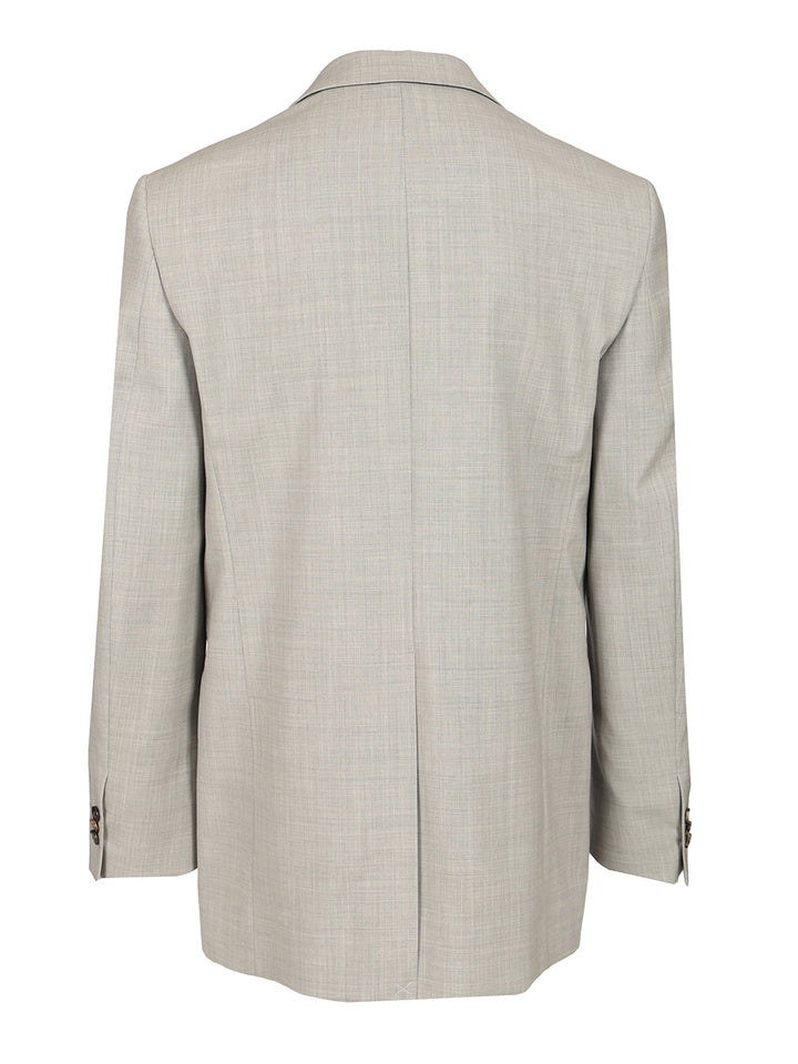 Loewe Single-Breasted Tailored Jacket Jackets - Grey | f2d3d8c5626c788e46da5efe96df5fcaf327473f