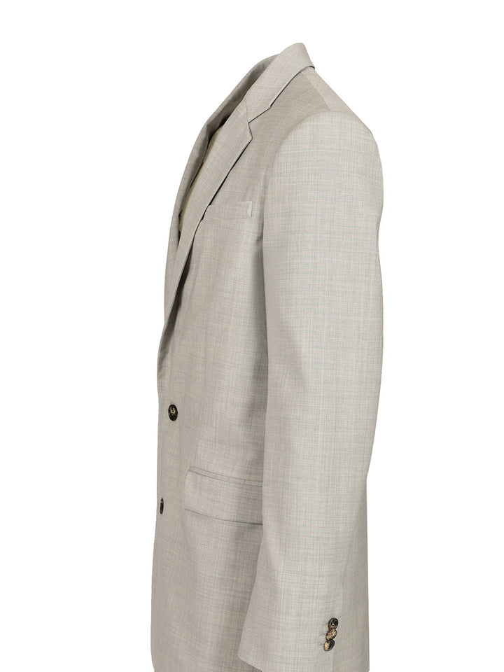 Loewe Single-Breasted Tailored Jacket Jackets - Grey | 1181ea31065a74808824c1ff1c3798bba44ba637