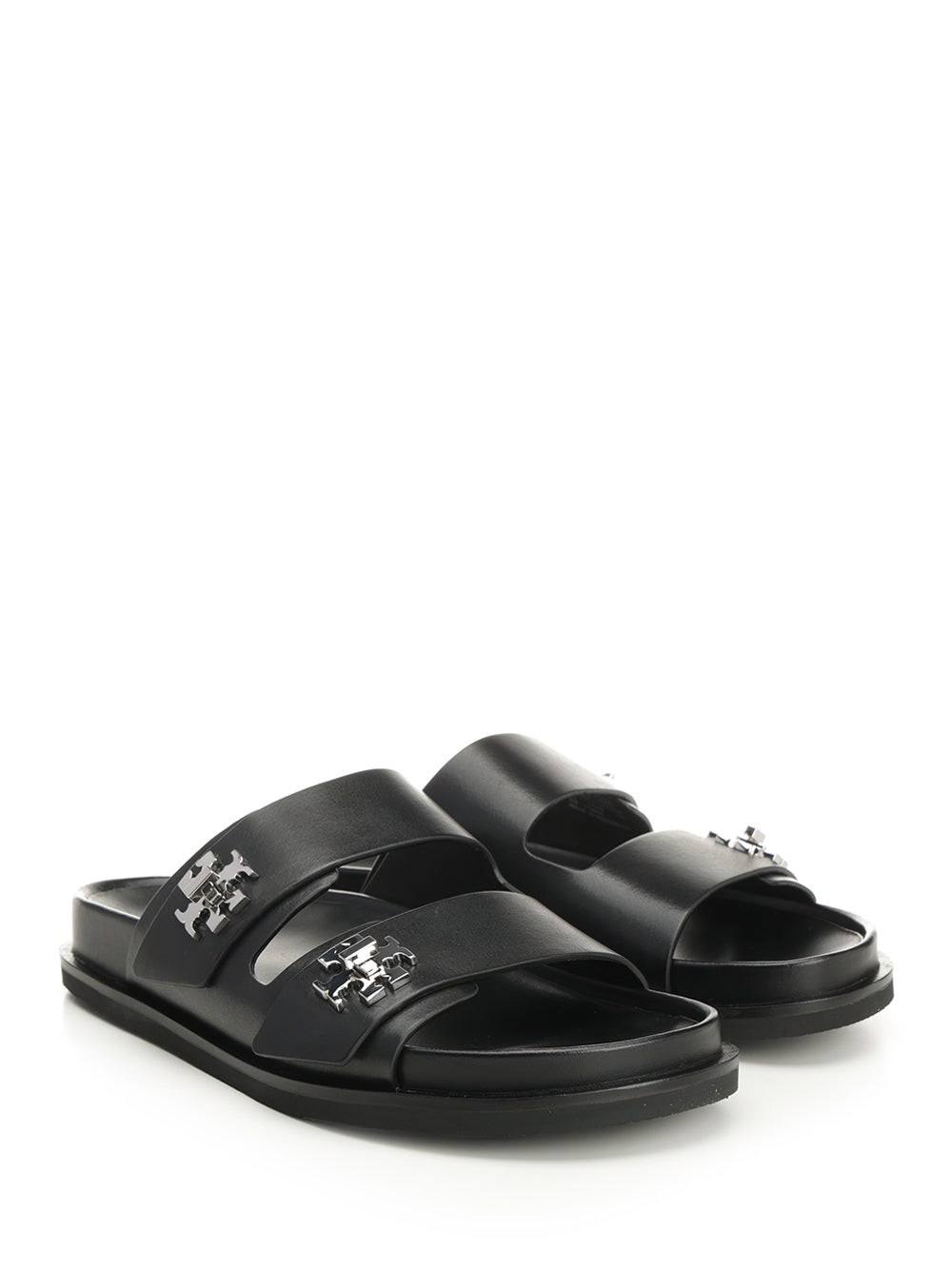 Tory Burch Sporty Slider Sandal Scarpe basse - Black | fa69f92310876bfbf8e901e80e27be02092f947f