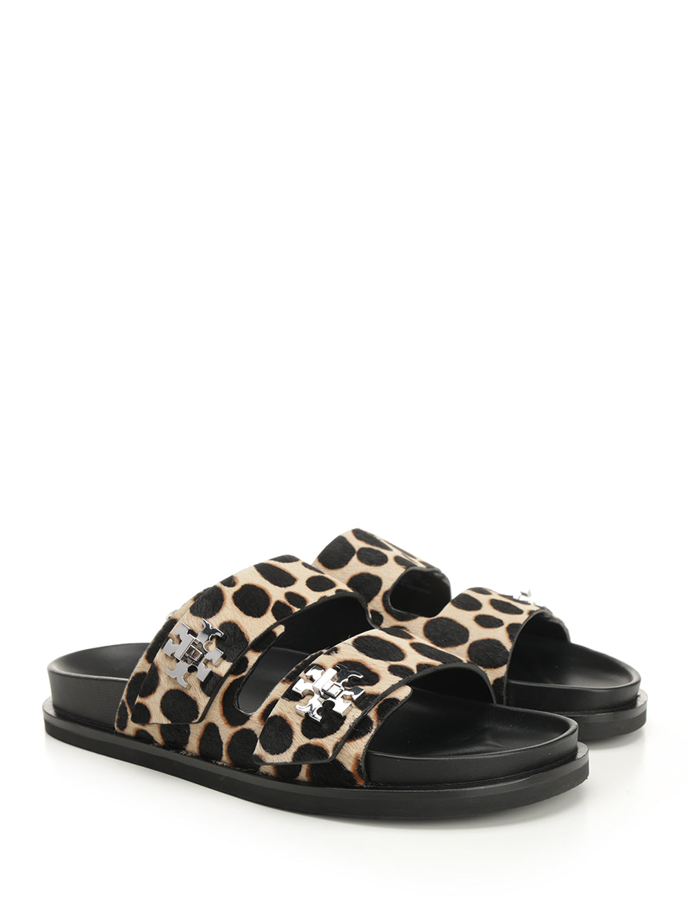Tory Burch Sporty Slide Sandal With Twist Details Scarpe basse - Animalier | bdeaa36f9467b8e1e73c1c657a87abc7d1d2a2da