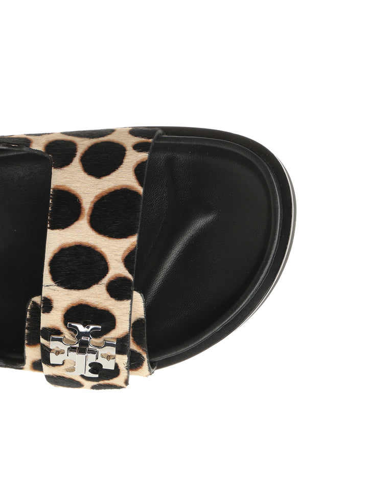 Tory Burch Sporty Slide Sandal With Twist Details Scarpe basse - Animalier | 9a9d0c9d6e07acfa6d212dc49e55cb4251f93749