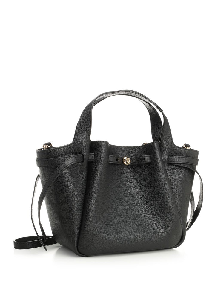 Tory Burch Romy Handbags - Black | 85cba5da07c6d6b5686eae5f350040951e5f5971