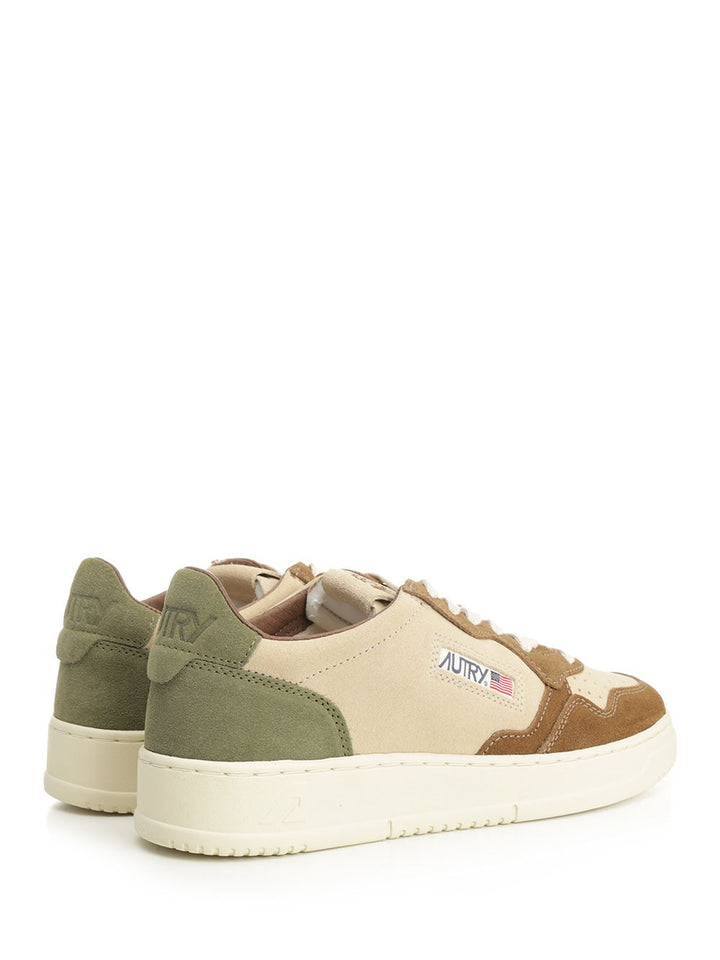 Autry  Medalist Low Sneakers - Beige | 77a30f5871611d007a509b5e9b80449fc2c0d754