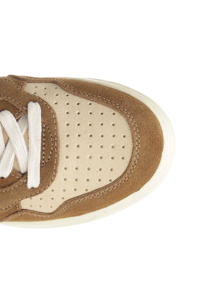 Autry  Medalist Low Sneakers - Beige | b25132a812427d1374c37d8b838c77b1f85ee993