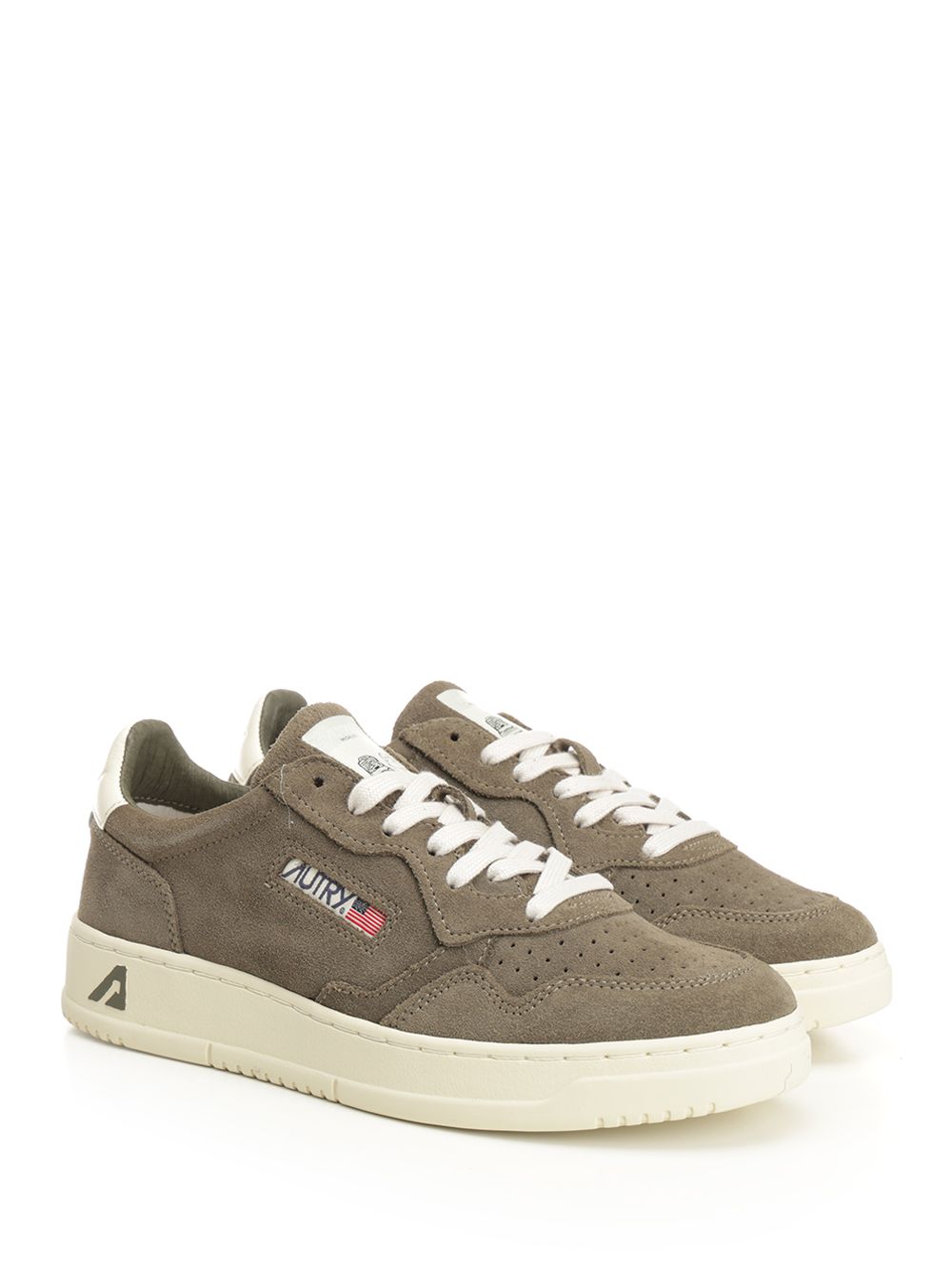Autry  Medalist Low Sneakers - Brown | 9a665dce0f9b242c0a663a424a36172a41410c72