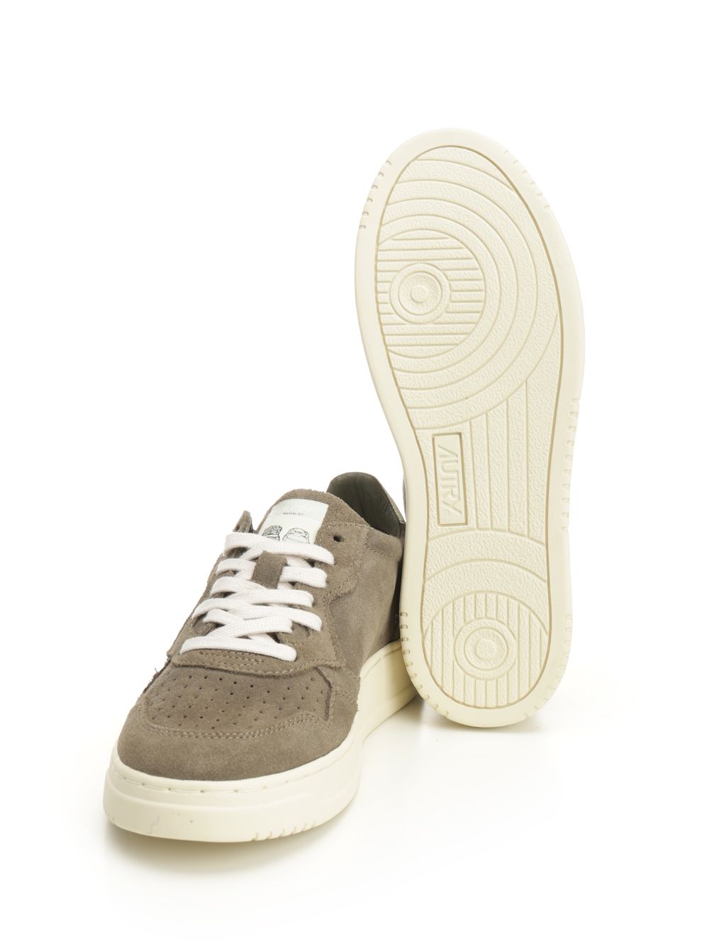 Autry  Medalist Low Sneakers - Brown | 55200f84cff61ce4395d0507eae1f9b9473eb3bf