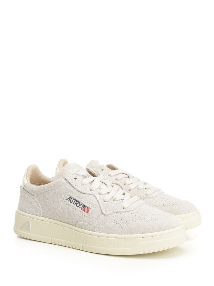 Autry  Medalist Low Sneakers - Beige | 0aed0fa172adaf9fa47a8a304ab4764e22dfd106