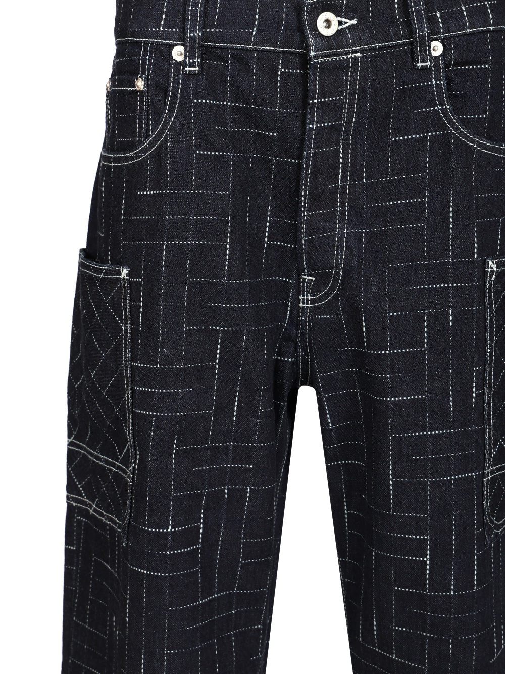 Kenzo Weave Jeans - Blue | bb703571047eb500e820e2625f8727deb75686b3